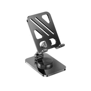 L24-X All-in-One Magnetic Phone Stand — Compact, Sturdy, and Effortlessly Versatile cell phone stand Black color